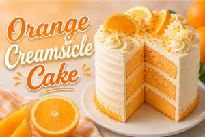 Orange Creamsicle Cake Recipe in Just 8 Steps
