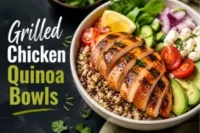 Grilled Chicken Quinoa Bowls Recipe in 5 Easy Steps