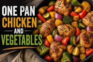 One Pan Chicken and Vegetables Recipe in 8 Steps