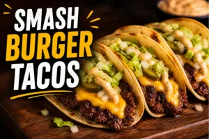 Smash Burger Tacos Recipe in 10 Steps
