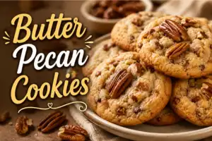 Butter Pecan Cookies Recipe in 12 Steps