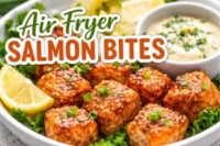 Air Fryer Salmon Bites Recipe in 6 Steps