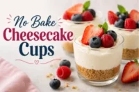 No Bake Cheesecake Cups Recipe in 8 Steps