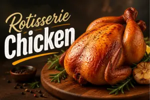 Rotisserie Chicken Recipe in 10 Detailed Steps
