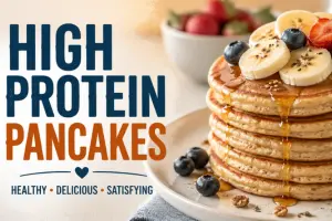 High Protein Pancakes Recipe in 5 Steps