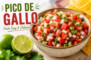 Pico De Gallo Recipe in 10 Easy Step