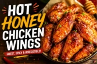 Hot Honey Chicken Wings Recipe in 7 Steps