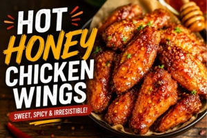 Hot Honey Chicken Wings Recipe in 7 Steps