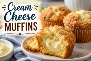 Cream Cheese Muffins Recipe in 10 Steps