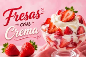 Fresas con Crema Recipe in Just 7 Steps