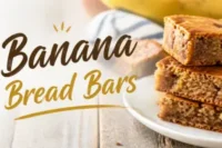 Banana Bread Bars Recipe in 7 Steps