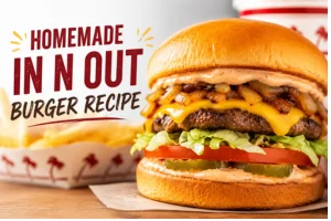 Homemade In N Out Burger Recipe in 8 Steps