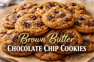 Brown Butter Chocolate Chip Cookies Recipe in 10 Steps