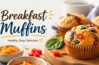 Breakfast Muffins Recipe in 8 Steps
