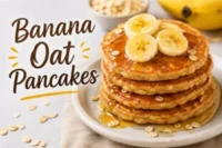 Banana Oat Pancakes Recipe in 9 Steps