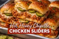 Hot Honey Chipotle Chicken Sliders Recipe in 8 Steps