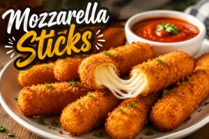 Mozzarella Sticks Recipe in 10 Steps