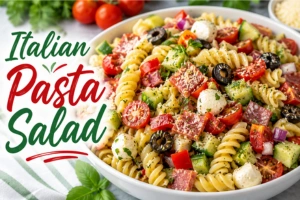 Italian Pasta Salad Recipe in Just 6 Steps