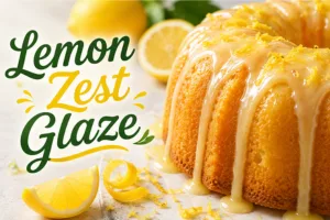 Lemon Zest Glaze Recipe in 8 Steps