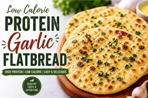 Low Calorie Protein Garlic Flatbread Recipe in 10 Steps