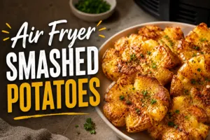 Air Fryer Smashed Potatoes Recipe in 6 Easy Steps