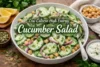 Low Calorie High Energy Cucumber Salad Recipe in 6 Steps - Post Thumbnail