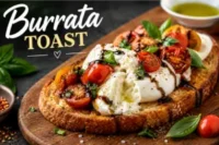 Burrata Toast Recipe in 6 Steps