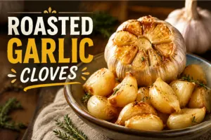 Roasted Garlic Cloves Recipe in 10 Steps