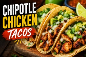 Chipotle Chicken Tacos Recipe in 9 Steps