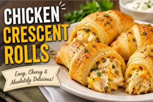 Chicken Crescent Rolls Recipe in 5 Easy Steps