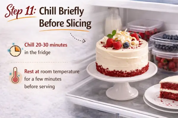 red Velvet Cake step 11