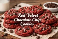 Red Velvet Chocolate Chip Cookies That Stay Soft and Chewy