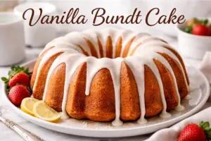 Vanilla Bundt Cake – A Soft, Buttery Classic You Can Bake at Home